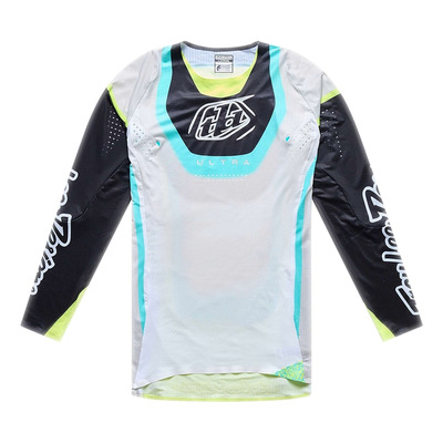 Maillot cross Troy Lee Designs SE Ultra Vision stone white/carbon