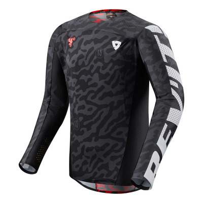 Maillot enduro Rev’It Thirteen noir