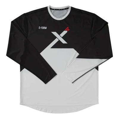 Maillot enfant VTT G-Form Pro-X4 Noir/Blanc