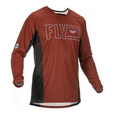 Maillot Fly Racing Kinetic Fuel rust/noir
