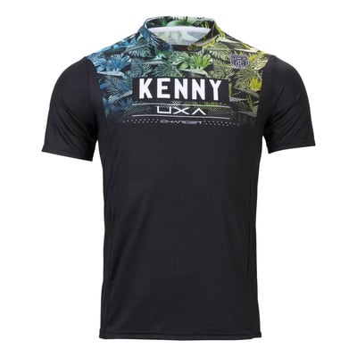 Maillot manches courtes Kenny Charger Floral Black