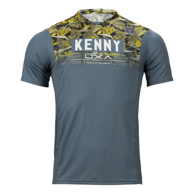 Maillot manches courtes Kenny Charger Floral Green