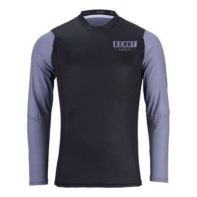 Maillot manches longues Kenny Charger noir/gris