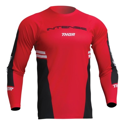 Maillot manches longues Thor Assist Berm rouge