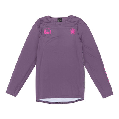 Maillot Manches Longues VTT Troy Lee Designs Skyline Radioscape Deep Purple