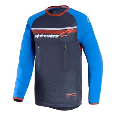 Maillot textile Alpinestars Maxdura Dual deep gray royal blue