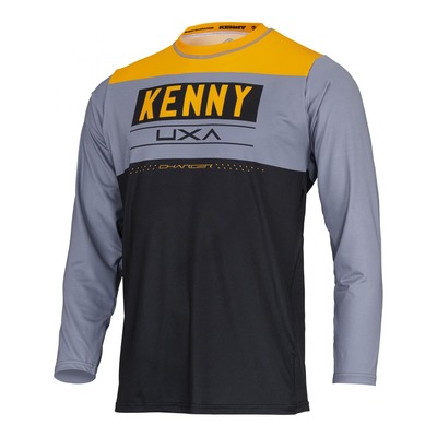 Maillot vélo VTT manches longues Kenny Charger homme gris