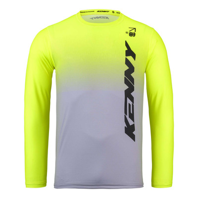 Maillot VTT manches longues Kenny Elite Gradient jaune