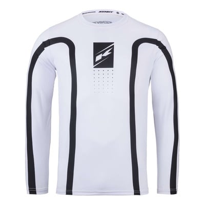 Maillot VTT manches longues Kenny Elite Line blanc