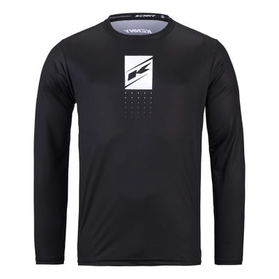Maillot VTT manches longues Kenny Elite Solid noir