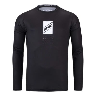 Maillot VTT manches Longues Kenny Prolight Solid noir
