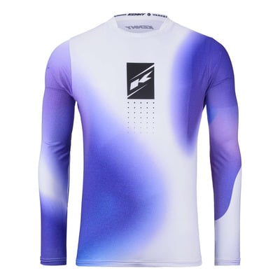 Maillot VTT manches Longues Kenny Prolight White Dye blanc