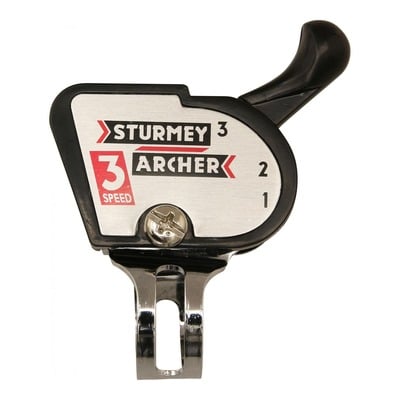 Manette de dérailleur vélo city SunRace Sturmey Archer Classic 3v