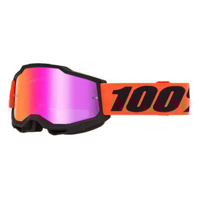 Masque cross 100 % Accuri 2 Ferran – mirror dark rouge
