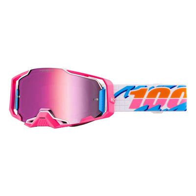 Masque cross 100 % Armega HiPER LeFreak – Iridium pink