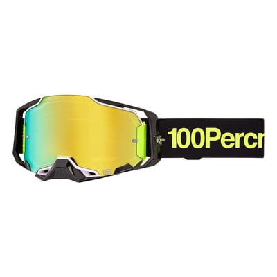 Masque cross 100 % Armega Orban – mirror gold