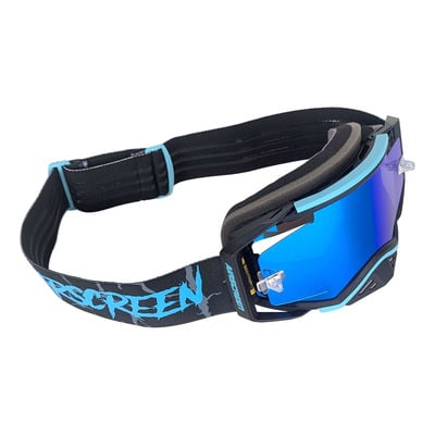 Masque cross AirScreen Aero EX Limited Edition – iridium bleu