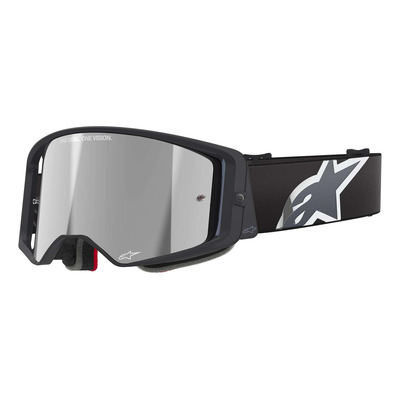 Masque cross Alpinestars Supertech Absolute Vision Corp black/grey – Iridium Silver