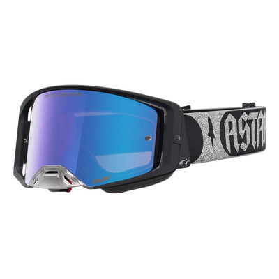 Masque cross Alpinestars Supertech Atrox black/silver – Iridium pink