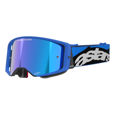 Masque cross Alpinestars Supertech Stream blue – Iridium Blue