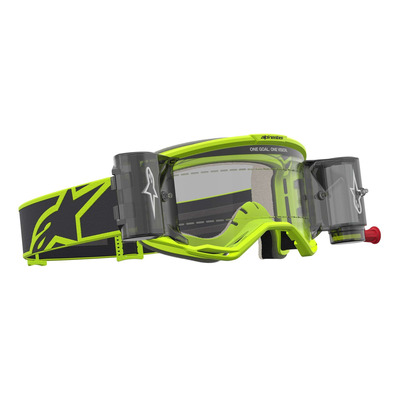 Masque cross Alpinestars Vision 5 Rora black/yellow fluo – Clear