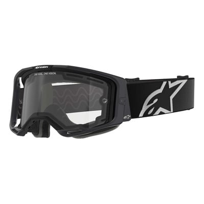 Masque cross Alpinestars Vision 8 Corp dual pane/black – Clear