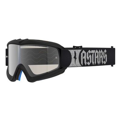 Masque cross enfant Alpinestars Vision Youth Atrox black/silver – Iridium silver