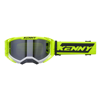 Masque cross Kenny Performance Evo 2 yellow/white splash