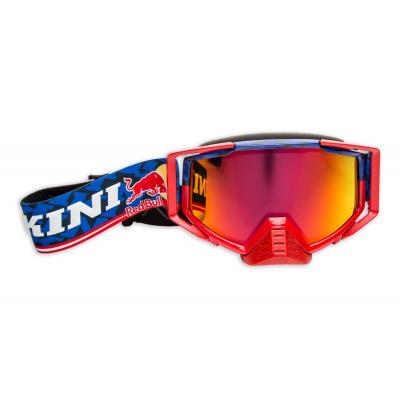 Masque cross Kini Red Bull Competition bleu marine/rouge