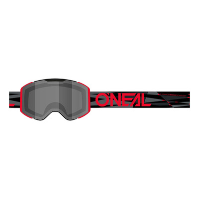 Masque cross O’Neal B-33 Ictus black/red – écran gray