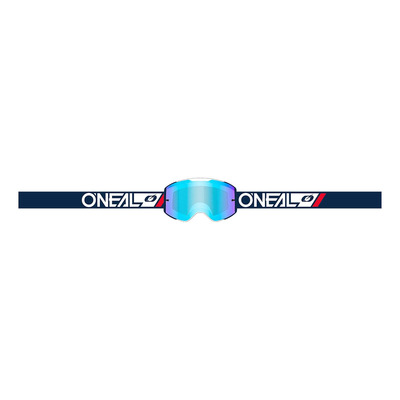 Masque cross O’Neal B-55 Cram blue/white – écran iridium blue