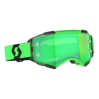 Masque cross Scott Fury green – Écran green chrome works