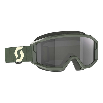 Masque cross Scott Primal Sand Dust khaki/green – Écran dark grey