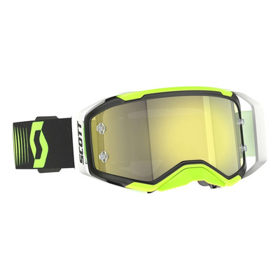 Masque cross Scott Prospect 2.0 doppler black/neon yellow – Écran yellow chrome works