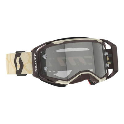 Masque cross Scott Prospect 2.0 dust LS - écran gris
