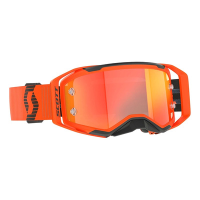Masque cross Scott Prospect 2.0 orange/black – Écran orange chrome works