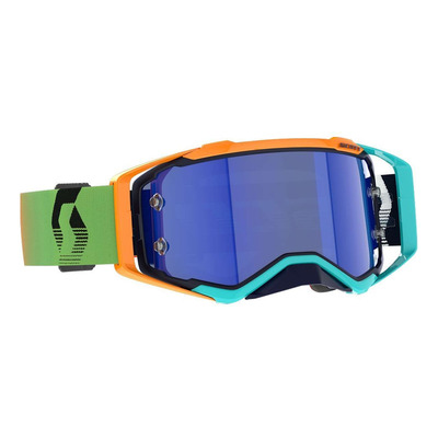 Masque cross Scott Prospect Amplifier blue/orange - blue chrome works