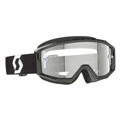 Masque cross Scott Split OTG black//white – Écran clair works