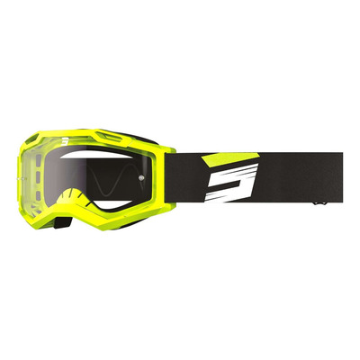Masque cross Shot Assault 2.0 Claw neon yellow glossy