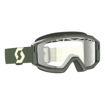 Masque enduro Scott Primal Enduro khaki/green – Écran clear S0