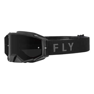 Masque Fly Racing Zone Pro noir- écran fumé foncé