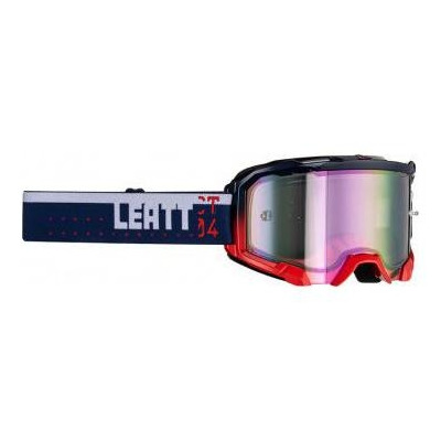 Masque Leatt Velocity 4.5 Iriz bleu/rouge/blanc - Écran violet 78%