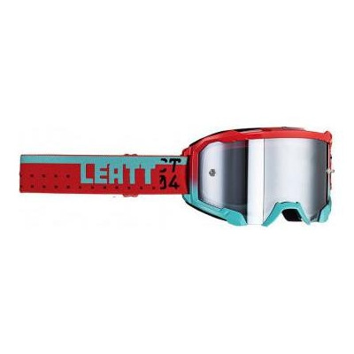 Masque Leatt Velocity 4.5 Iriz bleu/rouge - Écran argent 50%