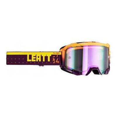 Masque Leatt Velocity 4.5 Iriz violet/jaune/orange - Écran violet 78%