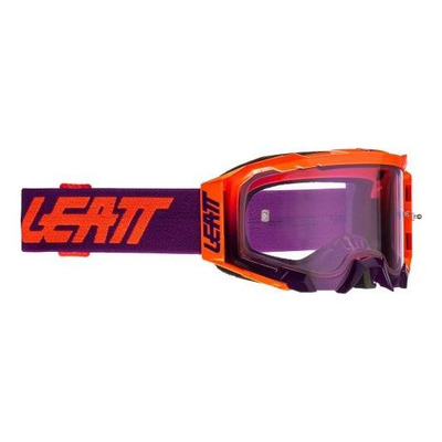 Masque Leatt Velocity 5.5 Iriz orange/violet - Écran violet 78%