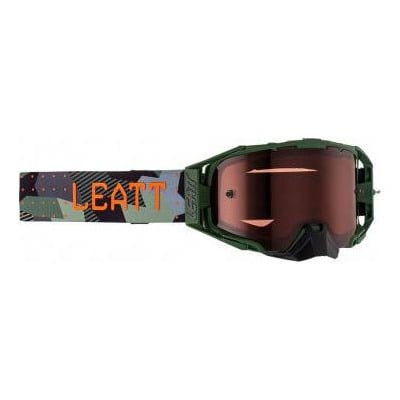 Masque Leatt Velocity 6.5 vert/orange - Écran rose UC 32%