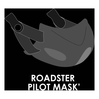 Masque pour casque Roof RO5 Roadster Pilot mask