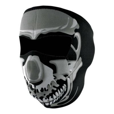 Masque Zan Headgear skull chrome