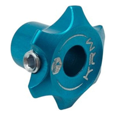 Molette de réglage de garde de frein KRM turquoise