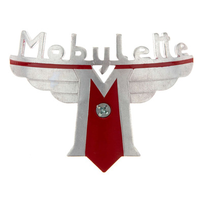 Monogramme courbé Mobylette de reservoir sous selle Motobécane AV 33/34/54